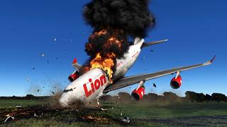 🔴Boeing 747-400 EXPLOSIVE DECOMPRESSION | Emergency Landing in Manila | X-PLANE 11