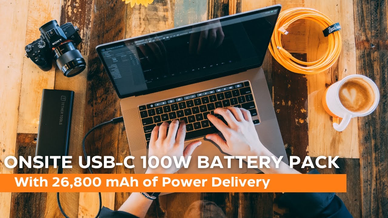 ONsite USB-C 150W PD 25,600 mAh Battery Pack