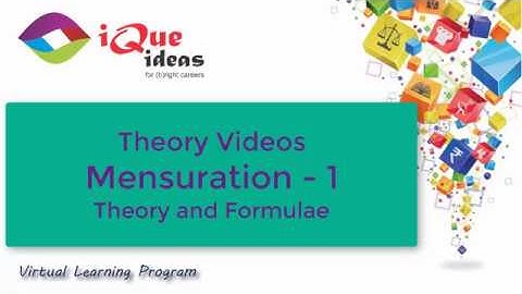 Mensuration   1 Theory and Formulae