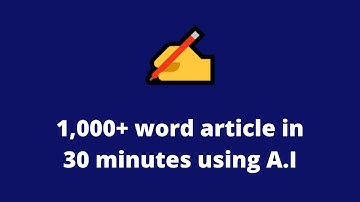 How to write a 1,000+ word blog post using Writecream