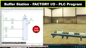 Buffer Station - FACTORY I/O Scene - PLC Programming