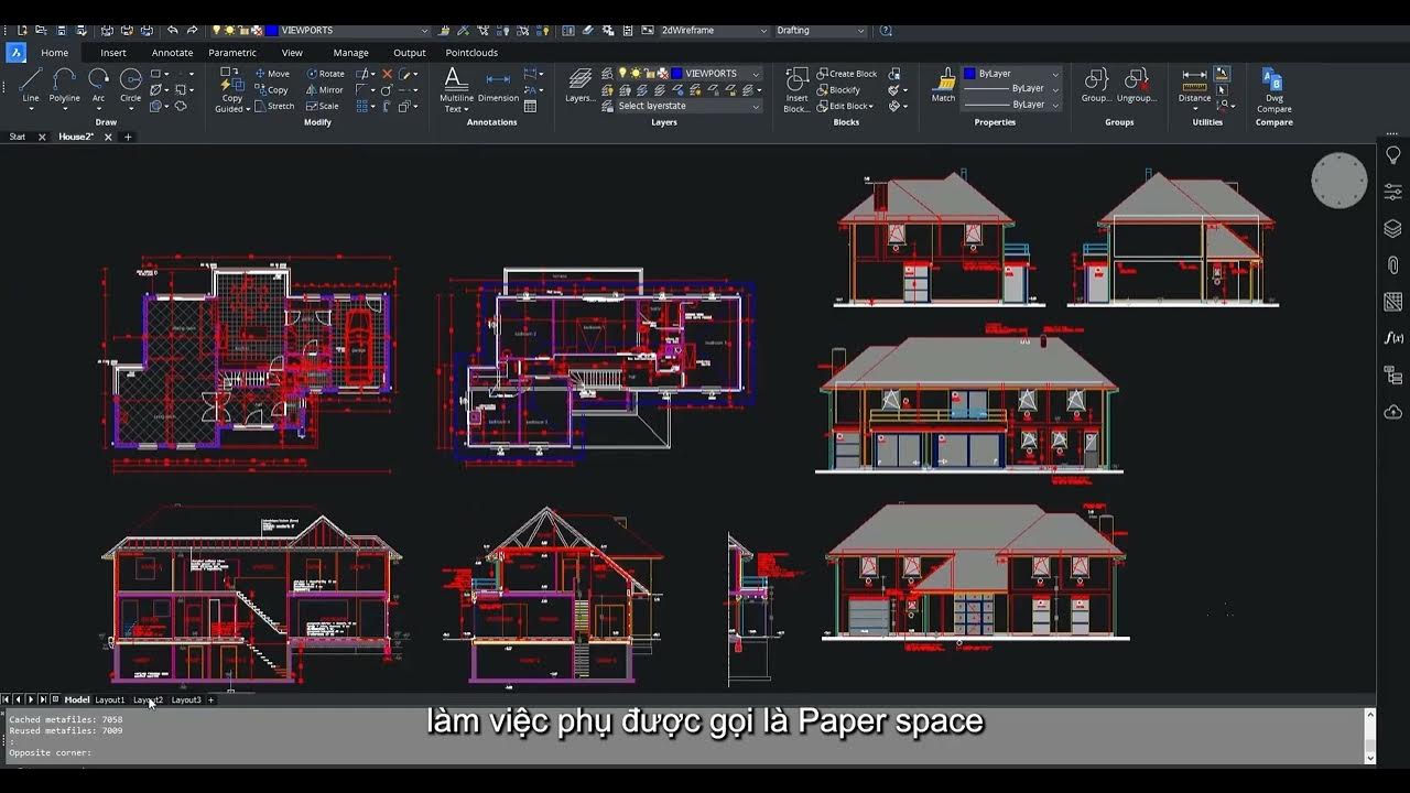 4 Model space và Paper space trong BricsCAD YouTube