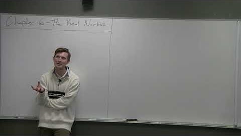 Proof, Set Theory, and Logic - Field Axioms