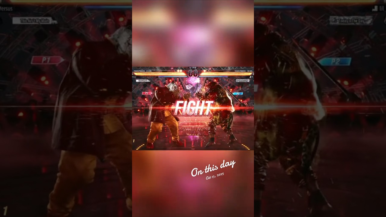 It's Been A Year Already!?! | #shorts #gaming #tekken