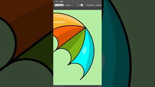 Vector 2D Umbrella illustration #digitalart #vectorart #umbrella #speedart Vector 2D Umbrella illustration #digitalart #vectorart #umbrella #speedart