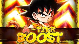 A-TIER BOOSTED LF KID GOKU STILL HAS PLENTY OF FIGHT IN HIM!  | Dragon Ball Legends