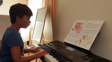 Five Rabbits P.No.12 (Bastien Piano Technic Primer Level) by Vishwa