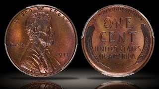 1911 Matte Proof Lincoln Cent PCGS PR65RB CAC Beautiful Eye Appealing Gem MPL Low Mintage
