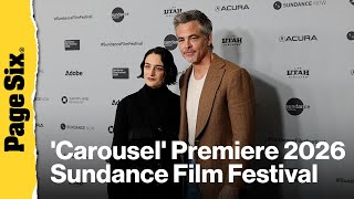 Chris Pine And Jenny Slate Attend The Carousel Premiere During The 2026 Sundance Film Festival