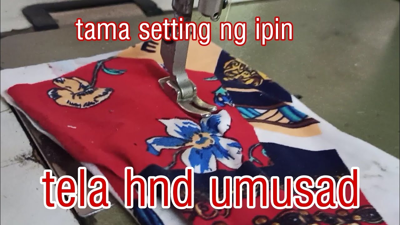 Hindi umusad ang tela Hi-Speed