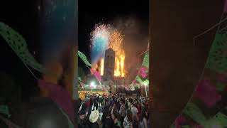 Pirotecnia musical, en las fiestas de San Ramón Jalisco, 2025