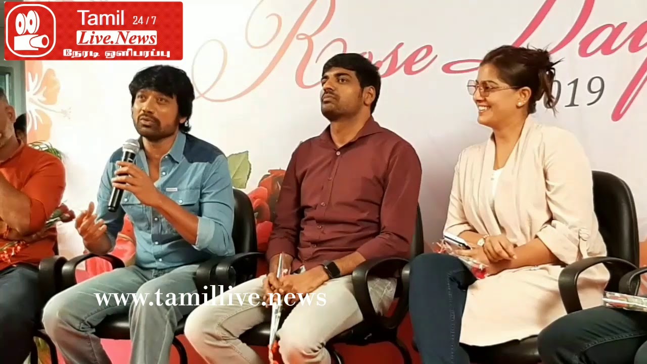 SJ Surya celebrating Rose day 2019 in Apollo hospital!