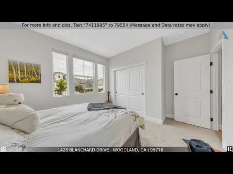 1428 Blanchard Drive, Woodland, CA home video tour