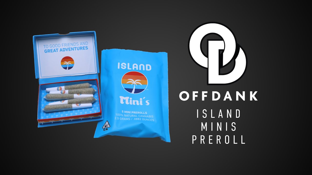 OFF DANK'S ISLAND MINI'S SATIVA 5 COUNT CANNABIS PREROLLS REVIEW