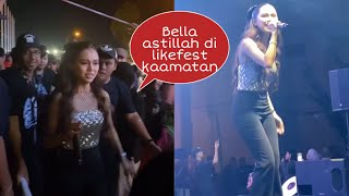 Bella astillah di likefest kaamatan tawau , Sabah