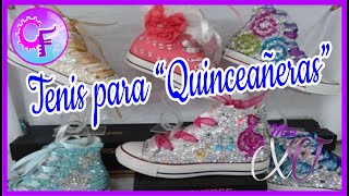 👟Tendencias en tenis para XV años/👗Ideas para tu fiesta de XV años. -