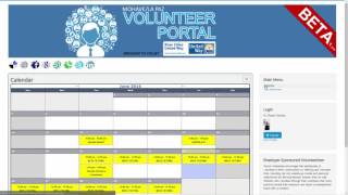 Mohave/La Paz Volunteer Portal - Front End