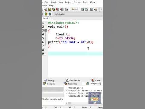 Float Data Type in C - What is the Difference Between 2f and f? - YouTube