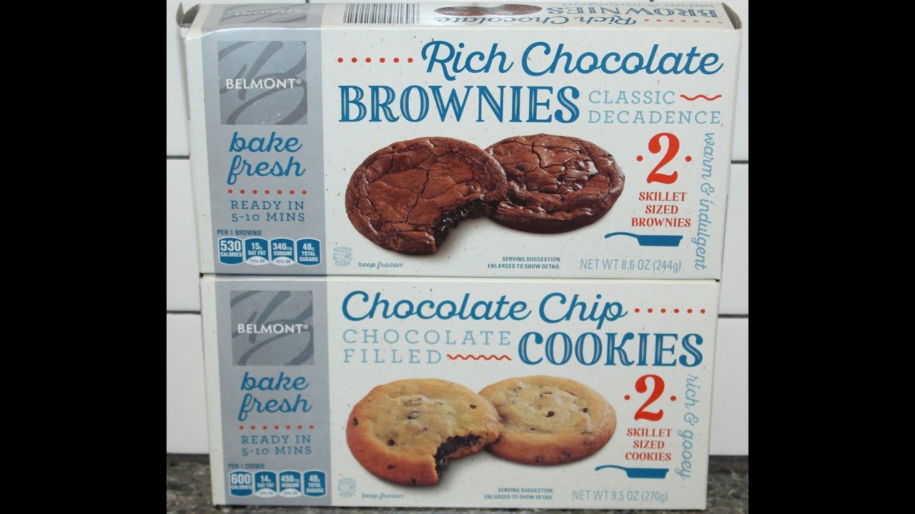 Belmont (ALDI) Rich Chocolate Brownies & Chocolate Chip Chocolate