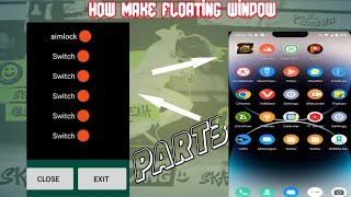 How To Make Floating Window Free Fire Injector Create In Sketch Were Part3