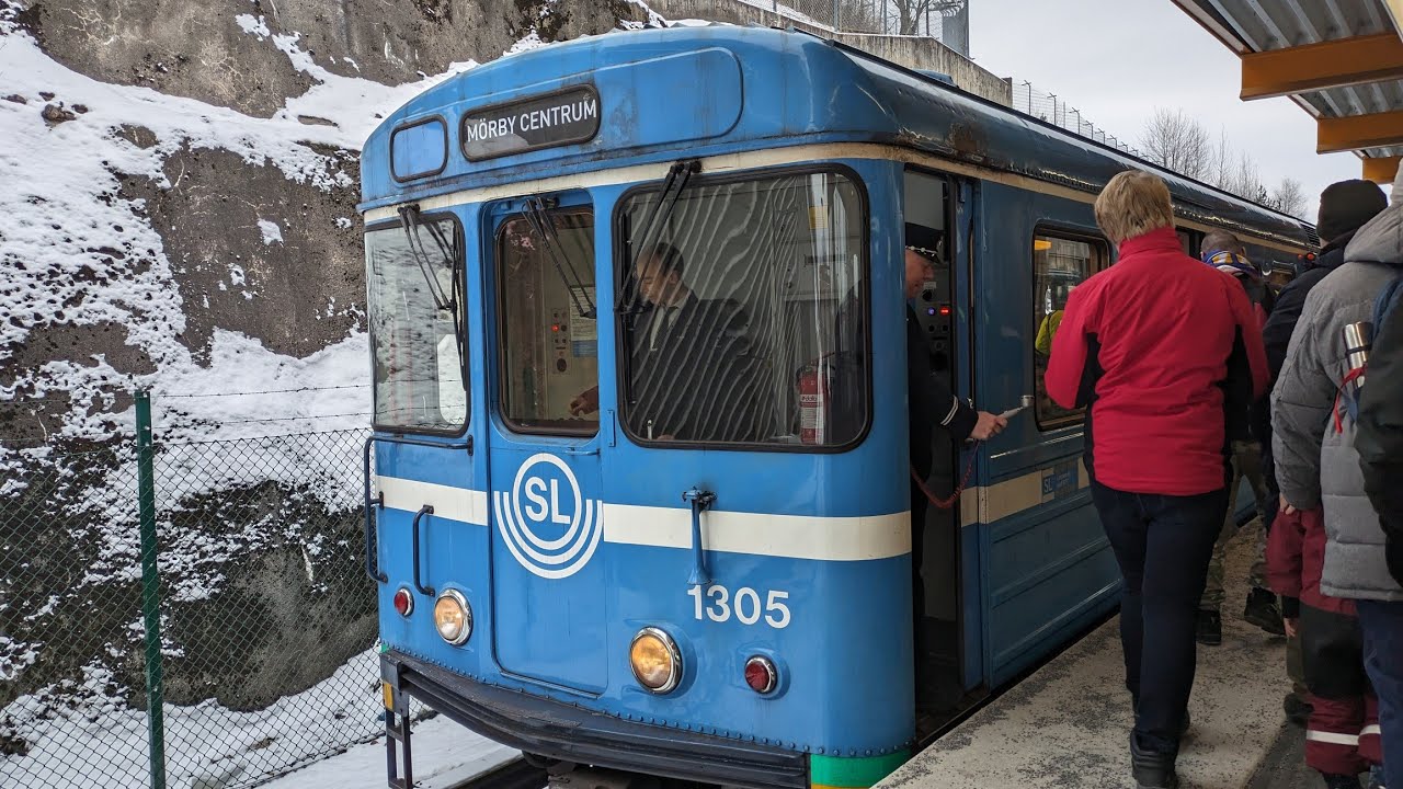 🔴Cx-tågens sista turdag: Tåg på CX-Vagnarnas avskedstur.
