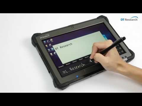 Digital Pen for Rugged Tablets - video from DT Research