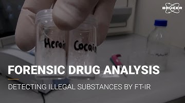 Forensic Drug Analysis | FT-IR Spectroscopy | Identification of Unknown Illegal Drugs ALPHA II