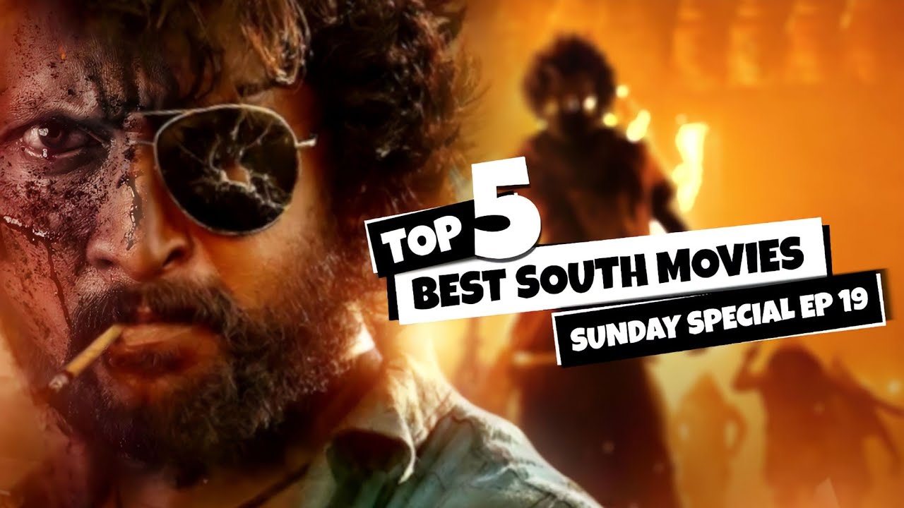 Top 5 Best South Indian Movies in Hindi (Part 2) - Sunday Special EP. 19 | Derrymine Official
