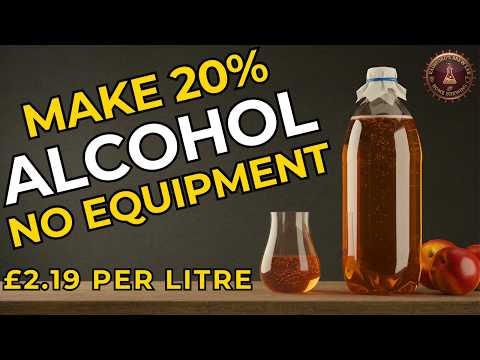 How To Make 20 Alcohol For 2.19 Per Litre Apple Liquor From Aldi Apple Juice