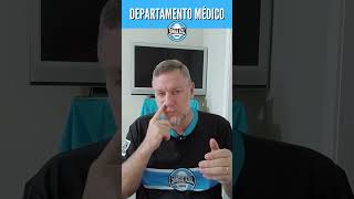 DEPARTAMENTO MÉDICO DO GRÊMIO, E AS INÚMERAS LESÕES #viralnews #viralshorts #grêmio #esportes