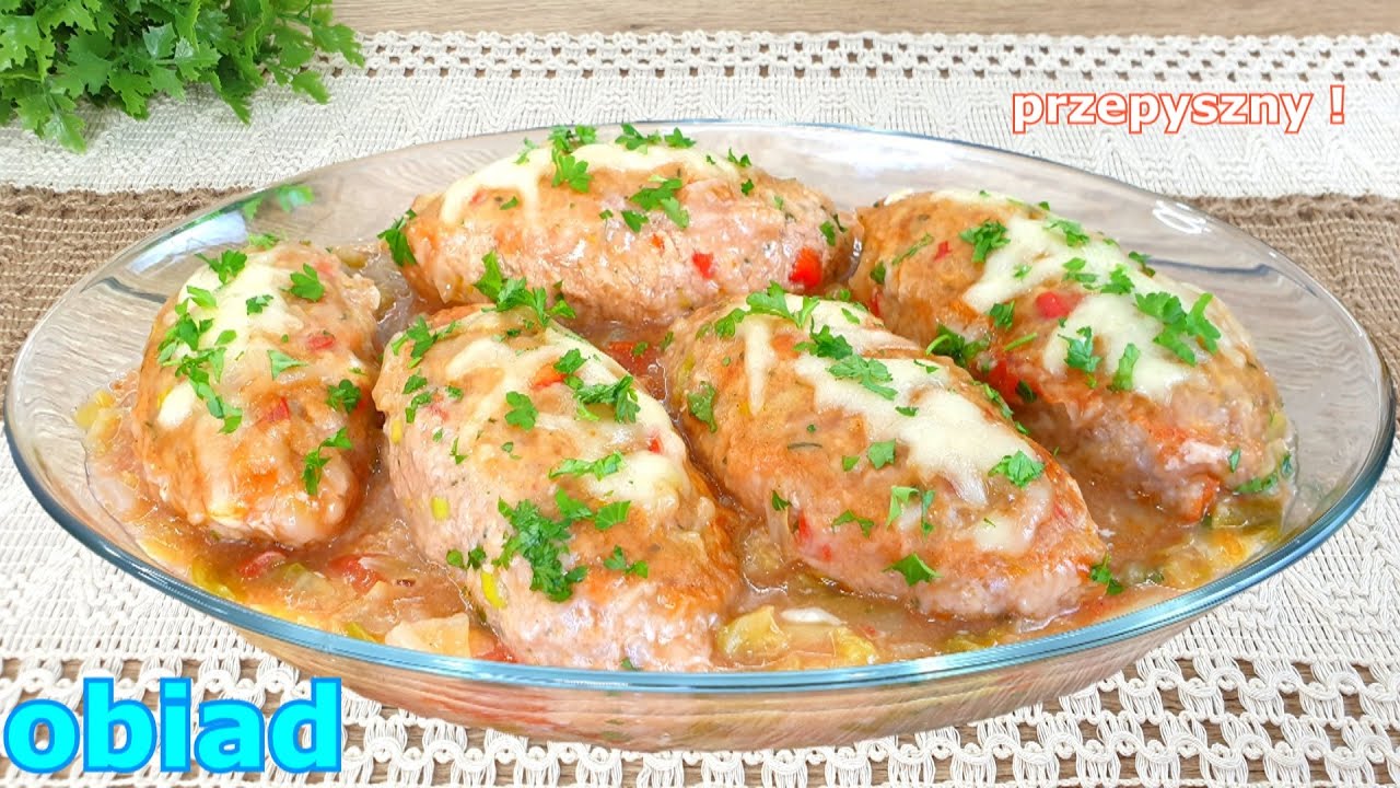 Przepyszne zrazy z mięsa mielonego na kapuście 👌 idealny przepis na obiad z piekarnika 👍 pyszne