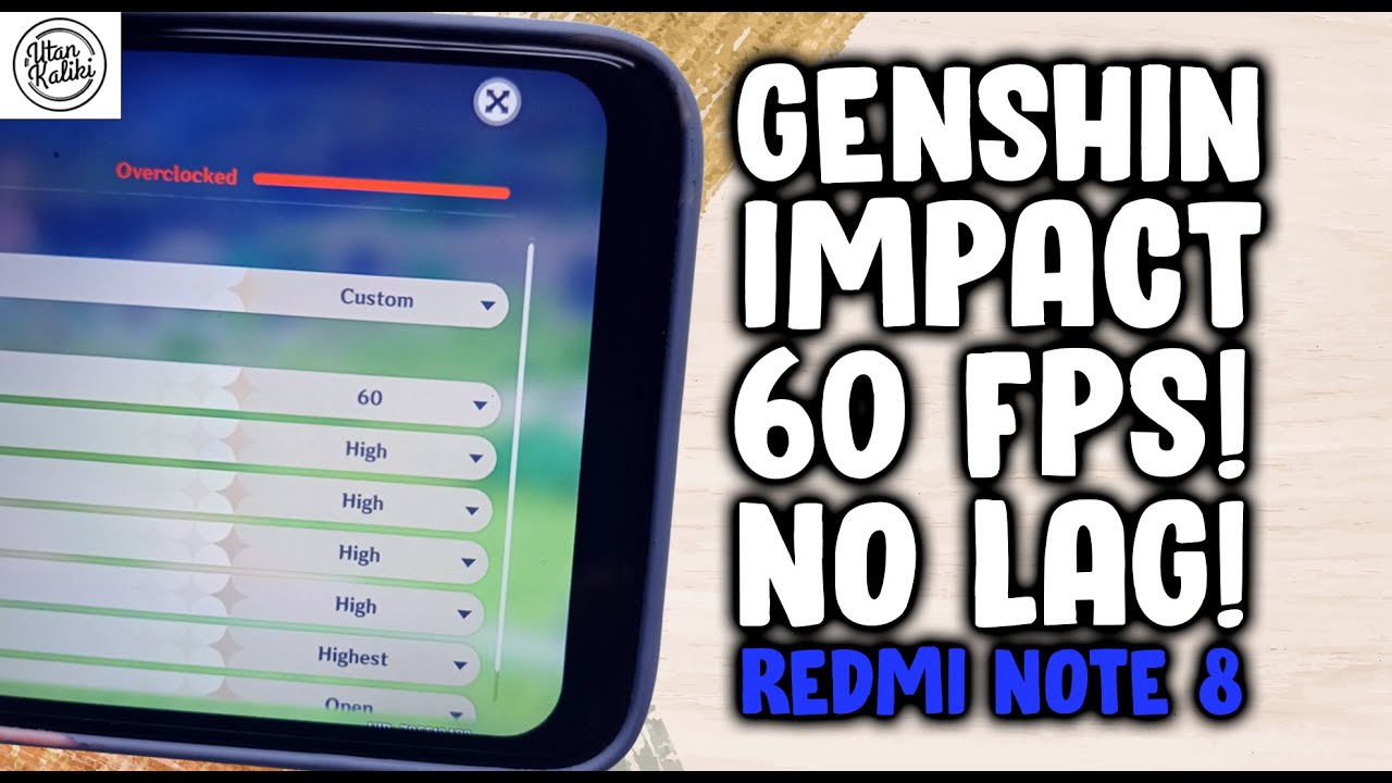 Genshin Impact Redmi Note 9
