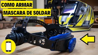 Como Armar Una Mascara De Soldar Video Vertical
