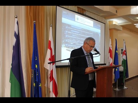 სენაკის მუნიციპალიტეტის გამგებლის 2015 წლის ანგარიშის პრეზენტაცია