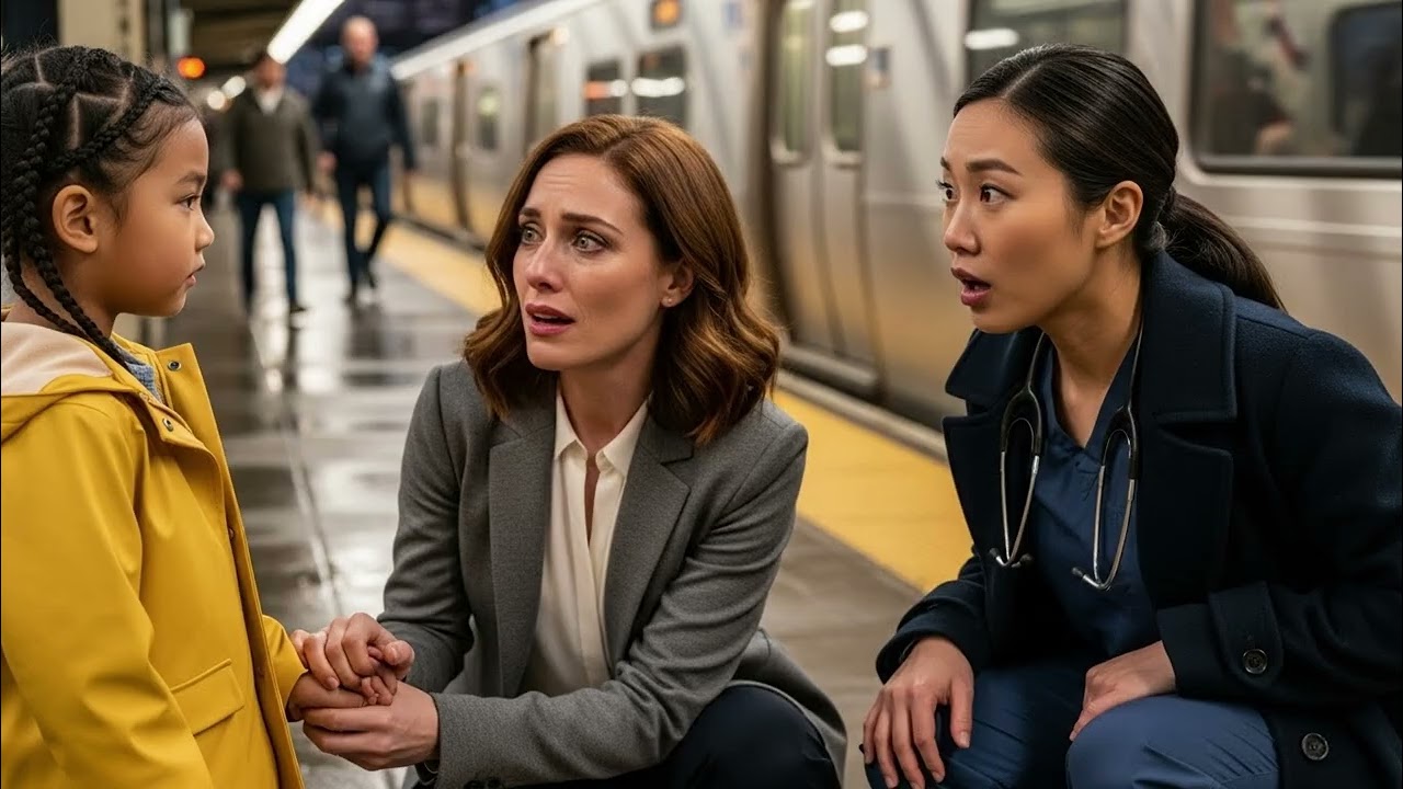 At the station, the little girl took her hand and whispered: “You were the wife…”