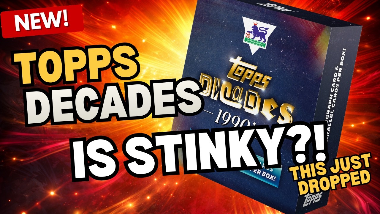 Absolute STINKER set? | Topps Decades Premier League 1990's - YouTube