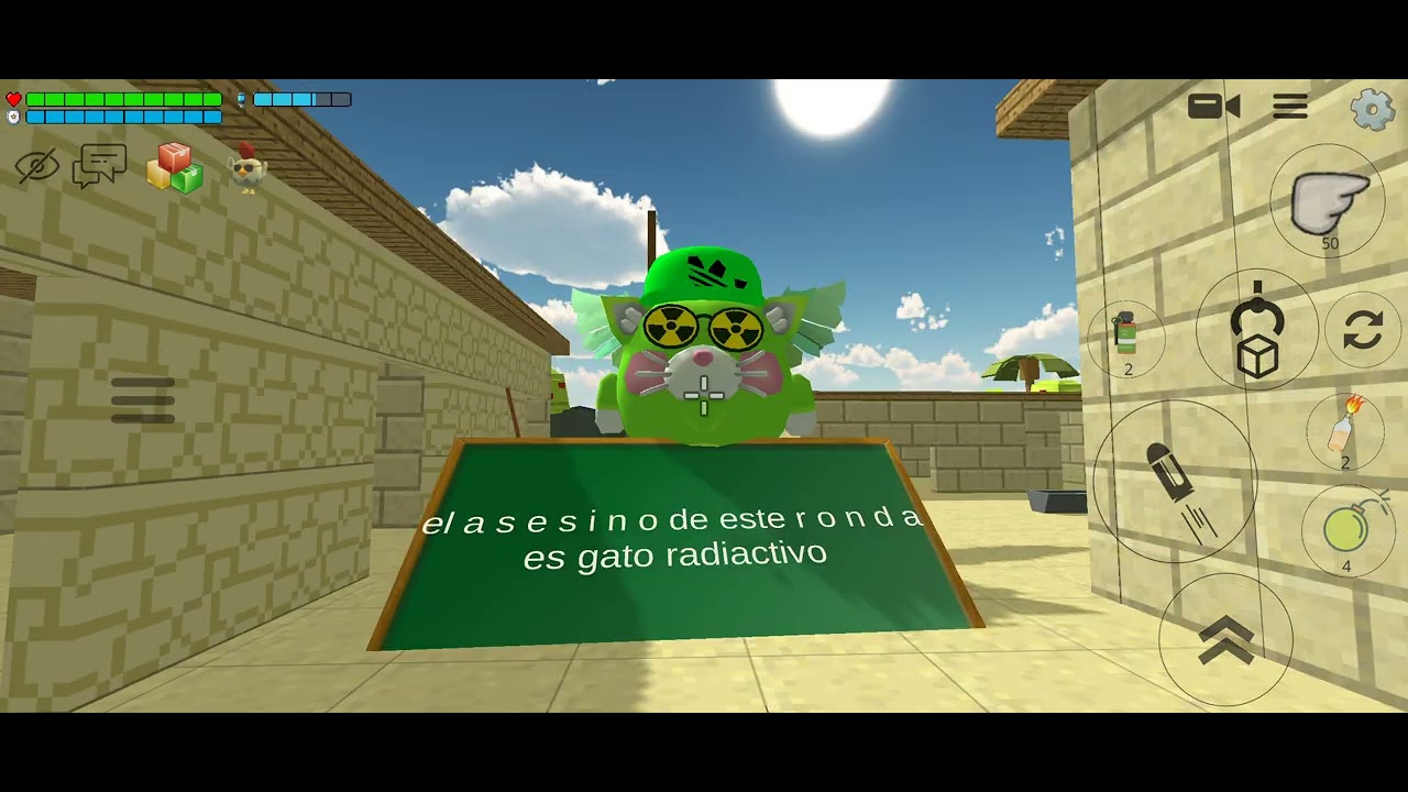 Chicken Gun Run and hide from chicken infected gameplay 