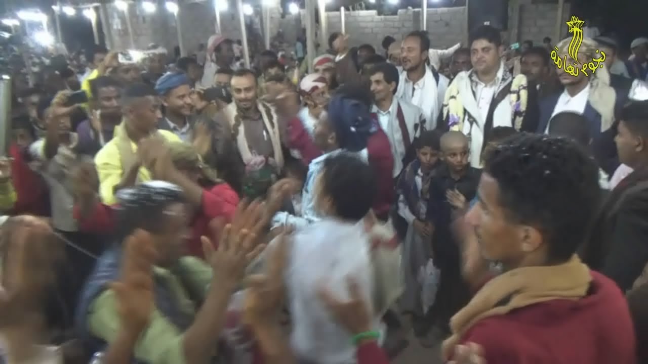 الزفه المسائية للعريس عبدالله أحمد أمين النور بالمبرز جبل راس غناء المنشد محمود العواضي