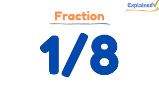 Write the 1/8 as a Decimal