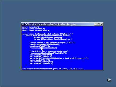 Lesson2 Setting and Getting Servlet Cookies | Java Servlet JSP Tutorial