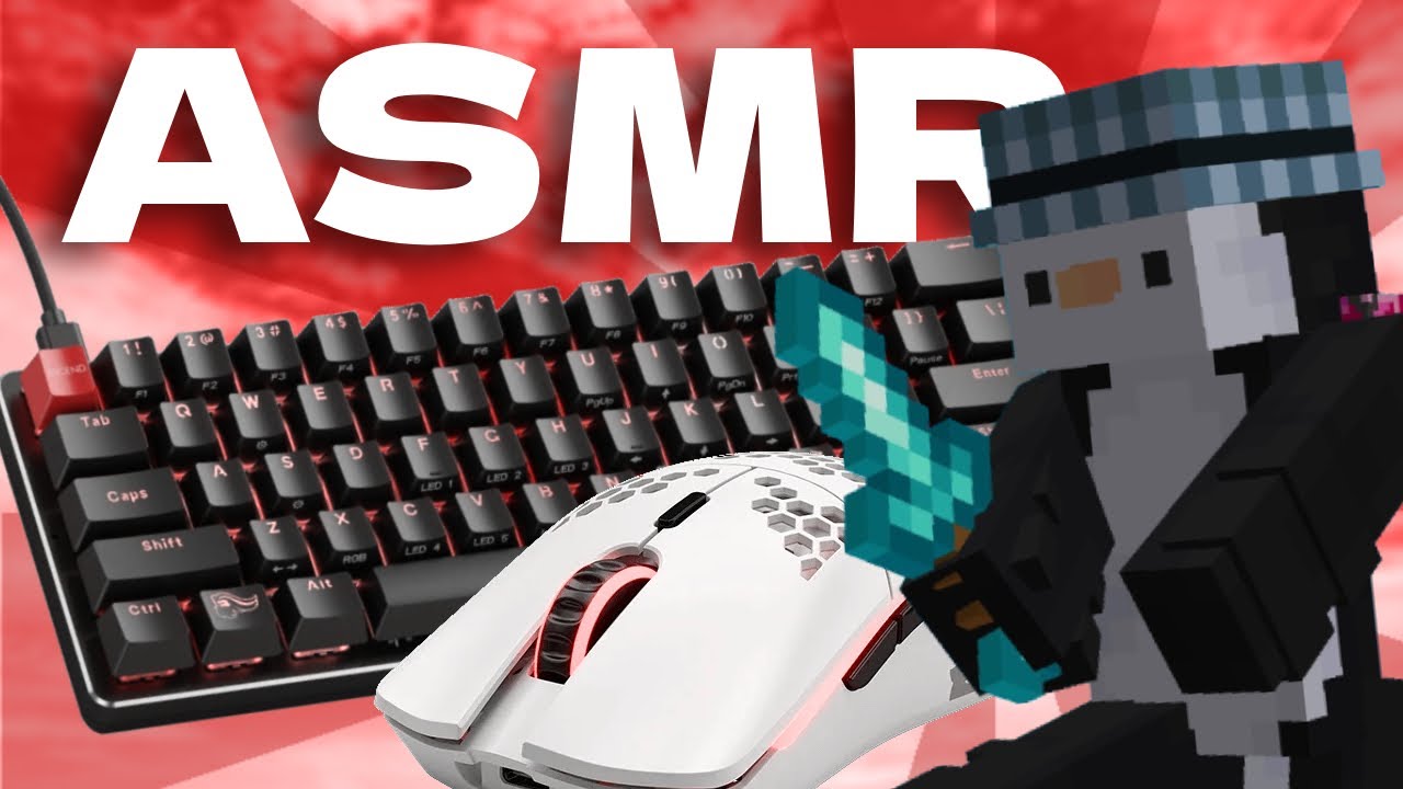 Hypixel Bedwars ASMR (very high ping) || #minecraft #minemenclub # ...