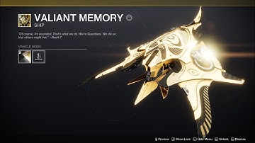 Destiny 2: Trials of Osiris - RARE VALIANT MEMORY SHIP DROP! (Igneous Hammer Week 2 Flawless Loot)