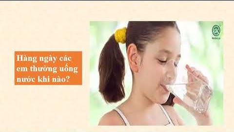 TNXH K3 TUẦN 5  HOẠT ĐỘNG CỦA CƠ QUAN BÀI TIẾT NƯỚC TIỂU và VỆ SINH CƠ QUAN BÀI TIẾT NƯỚC TIỂU 1