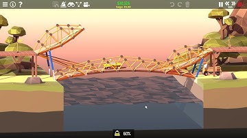 Poly Bridge 2 - Crossed Paths