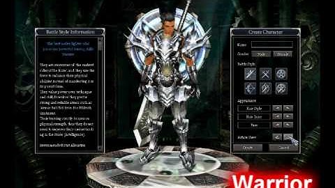 Cabal Character Creation