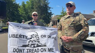 Jake Lang Participates in Open Carry Demonstration in Williamsburg, Virginia
