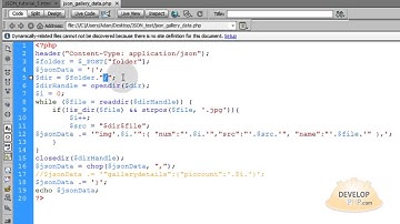 json tutorial for beginners part 5 learn Dynamic Ajax PHP Photo Gallery.mp4