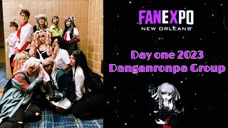 FanExpo New Orleans 2023 Day One Vlog •DanganRonpa Group•