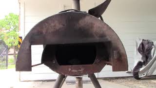 Oklahoma Joe's offset smoker: Rusty firebox repair