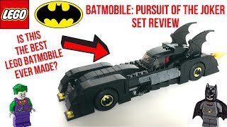 LEGO 76119 Batman Pursuit of the Joker Set Review - (Is This the Best  Batmobile Ever?) - YouTube